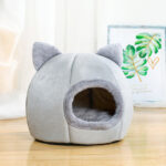 Cozy Little Cat House with Cat Ears