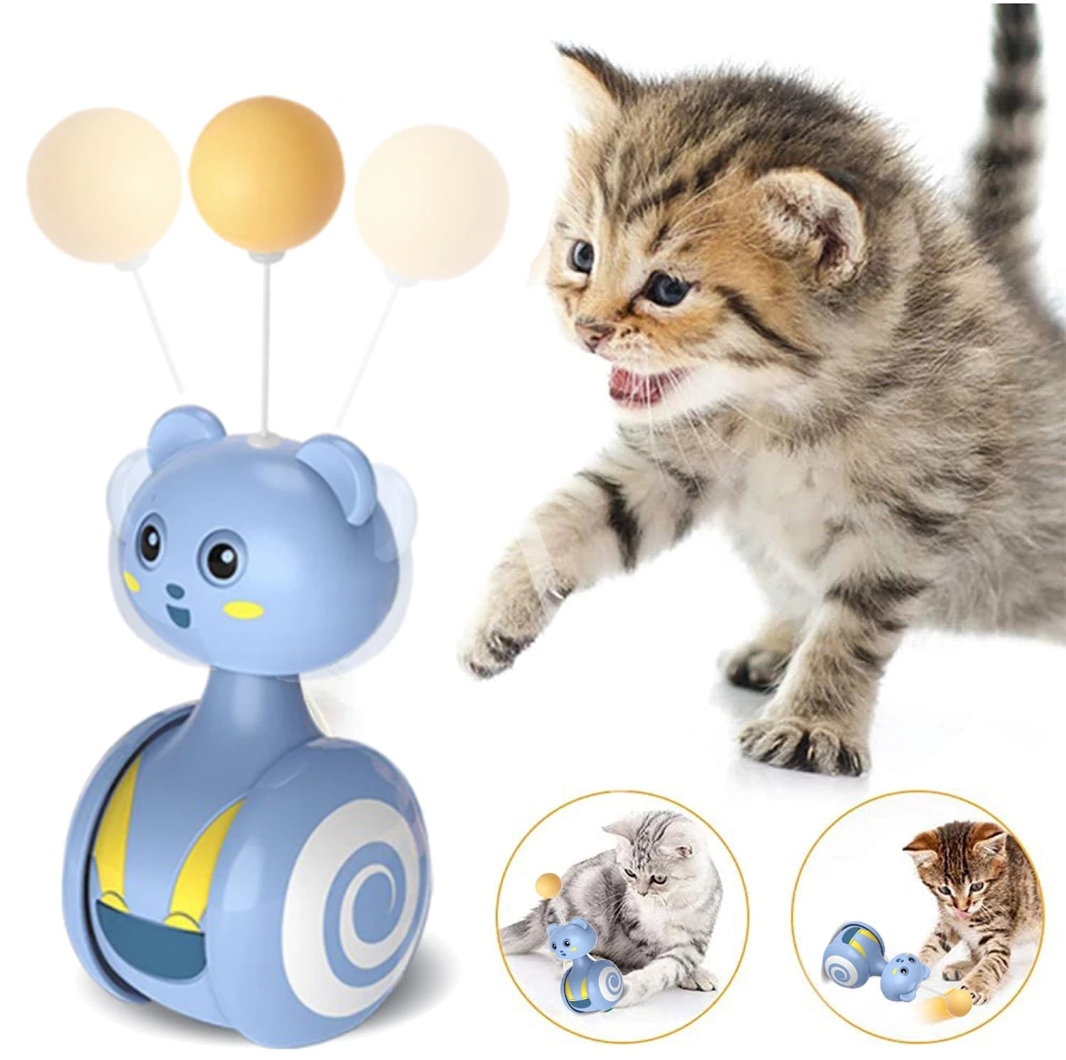 Tumbler Swing Toys for Cats