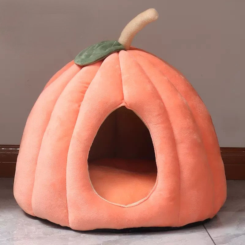Pumpkin Cat House